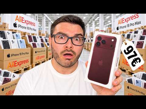 J'ai acheté un Faux IPHONE 18 PRO MAX a 97€ sur Aliexpress ! (Je suis choqué)