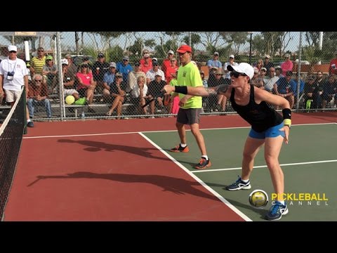 Winning Tip from the 5.0 Mixed Doubles Gold Medal Match - Grand Canyon State Games 2017