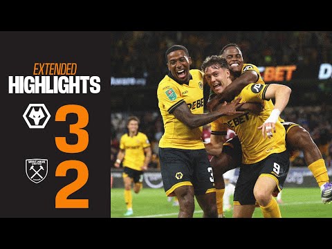 Strand Larsen at the double! Wolves 3-2 West Ham United | Extended Highlights
