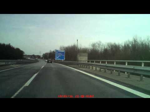 Autobahn 29 Oldenburg Richtung Wilhelmshaven (von Wilhelmshaven zum JadeWeserPort)