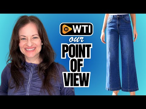 Wide Leg Jeans for Women - High Waisted Baggy Jeans Stretch Loose Denim Pants - WTI product video review