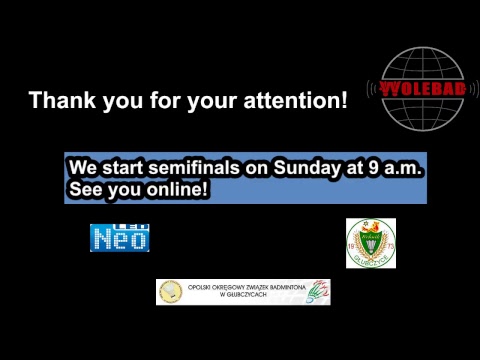 Polish Open U17 2018 - day 2 [WoLeBad] Badminton