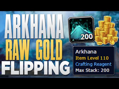 WoW Gold Farming: Legion Raw Gold Arkhana Flipping | Enchanting Gold Guide!