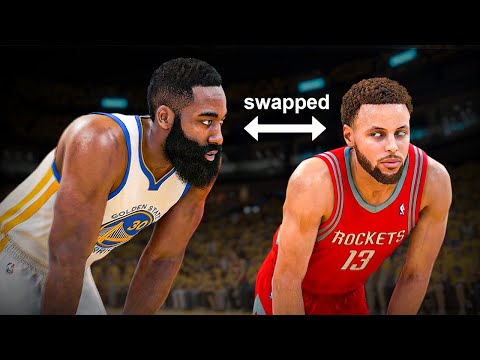 I Swapped Curry and Harden's Careers