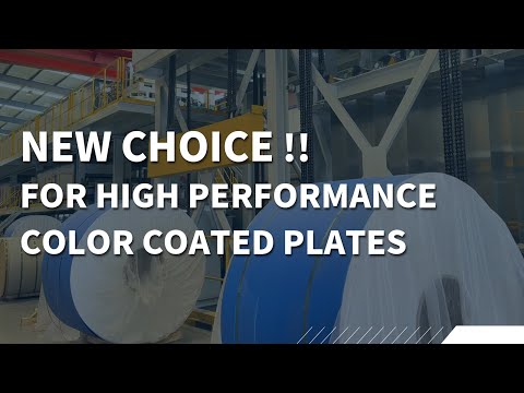 Choose MESCO high-performance color coated steel sheet as a new option!