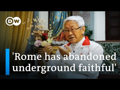 香港陳日君樞機抨擊梵蒂岡與中國的交易｜DW News (Hong Kong's Cardinal Joseph Zen blasts Vatican's deal with China | DW News)