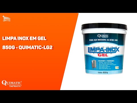 Limpa Inox em Gel 850g - Video