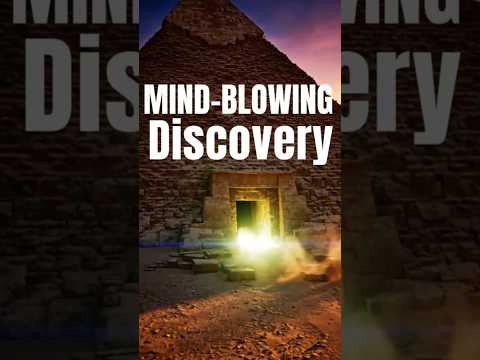 MIND-BLOWING Discovery Inside the Great Pyramid Just Revealed! #pyramidsofegypt #greatpyramid