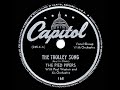 1944 HITS ARCHIVE: The Trolley Song - Pied Pipers (with Jo Stafford)