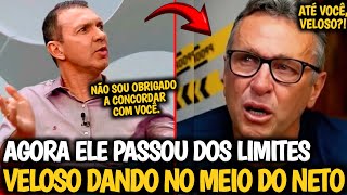 🚨DEU RUIM PRO CRAQUE NETO! MOMENTOS EM QUE O VELOSO DEU NO MEIO DO CRAQUE NETO AO VIVO| Veja