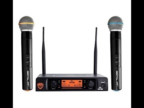 Review & Testing Nady DW22 Dual Wireless Transmitter Microphone System!
