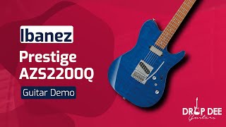 Video thumbnail for Guitar Demo: Ibanez Prestige AZS2200Q | Drop Dee Guitars by Drop Dee Guitars
