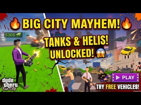 Dude Theft Fun City