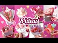 8 ideas | DIY Paper Flower Bouquet Tutorial | How to Make Flowers | rose | tulips 💐