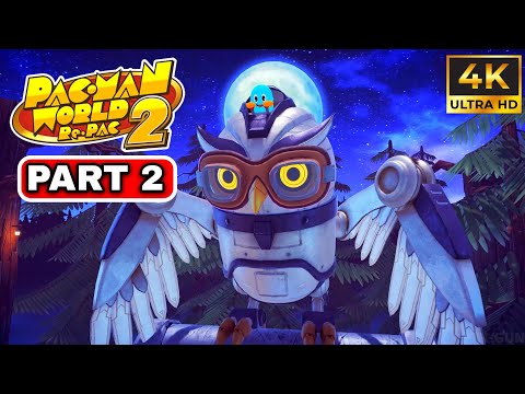 Pac-Man World 2 Re-PAC - Gameplay Walkthrough Part 2: Tree Tops | FULL GAME 100%