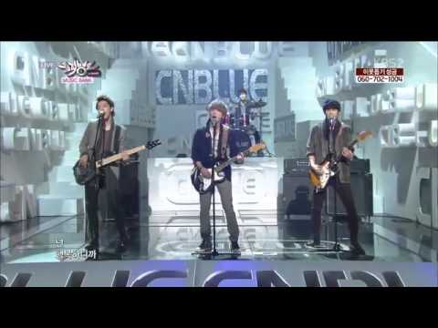 130125 Music Bank CNBLUE - LaLaLa ft.Yuna(piano)