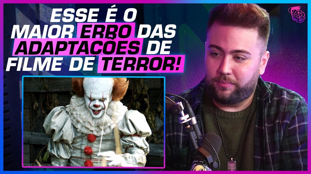 STEPHEN KING é um GÊNIO ou NÃO? - FILMES DE TERROR: LUCAS MAIA e FELIPPE BARBOSA