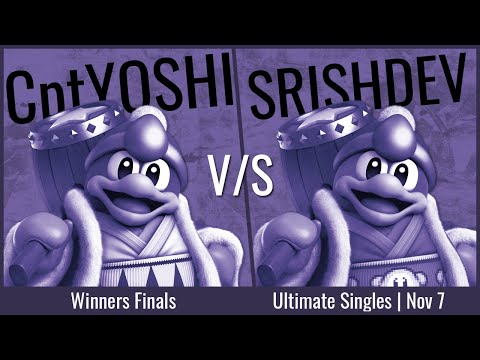 CaptainYoshi (Dedede) vs Srishdev (Dedede) - SSB India November - Winners Finals