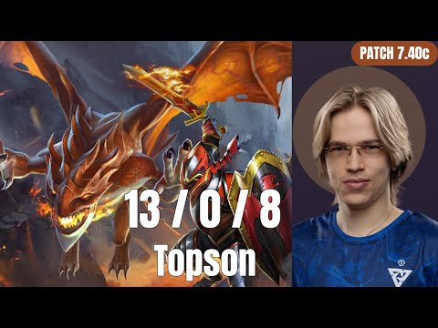 Topson’s Dragon Knight Was UNSTOPPABLE | Monkey Business 13/0/8