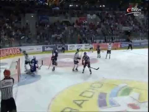 DEL 14-15 F3 Mannheim - Ingolstadt 1-6 - alle Tore