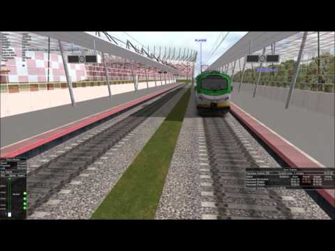 CMK - KM 98370 Otwock-Warszawa- Grodzisk Maz Open Rails / MsTs Test