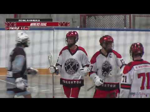 2023 RMLL Jr A Lacrosse Highlights - Edmonton vs Calgary, June 9