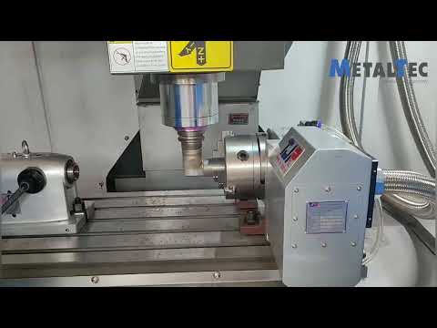 MetalTec TOPMILL 650S - вертикальный обрабатывающий центр с ЧПУ met554, видео 16