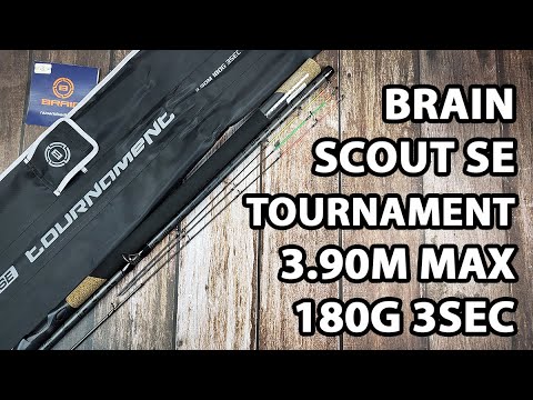 Фідер Brain Scout SE Tournament 3.90m max 180g 3sec (+3 вершинки)