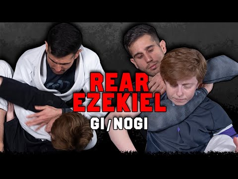How To Do Rear Ezekiel Choke In Gi & No-Gi