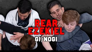 How To Do Rear Ezekiel Choke In Gi & No-Gi