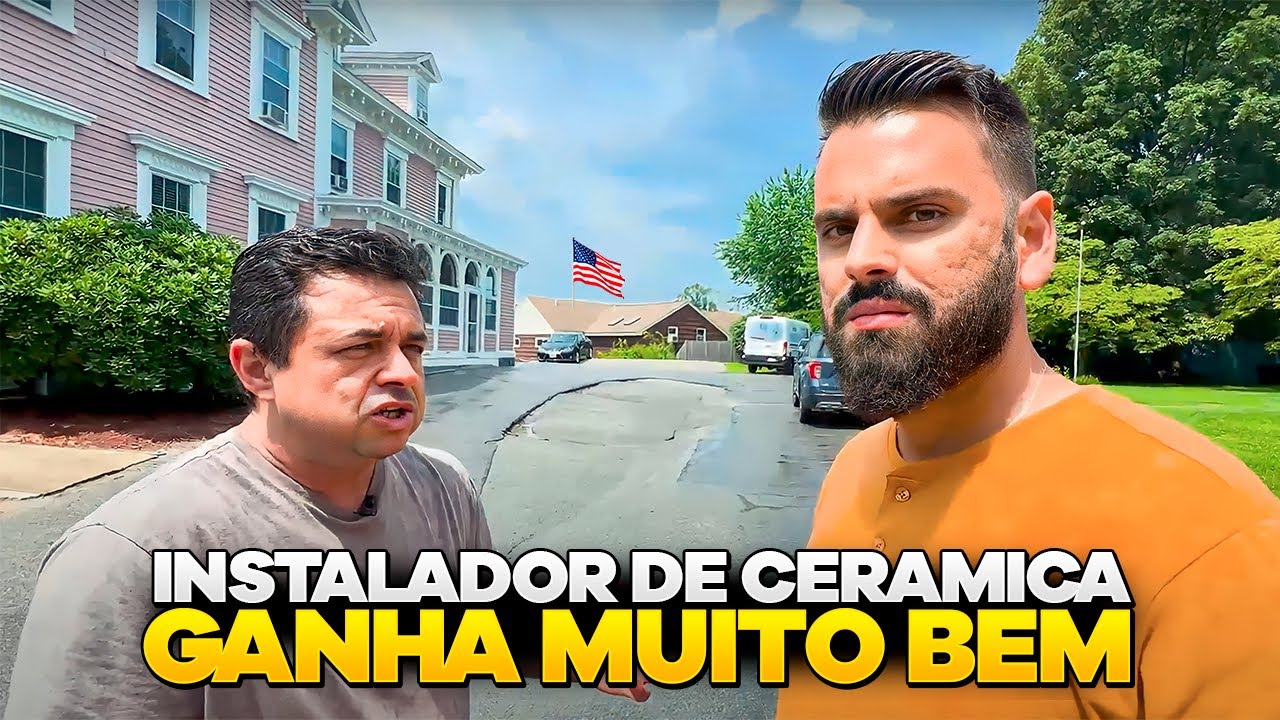 INSTALADOR DE CERÂMICA NOS EUA - MELHOR TRABALHO PRA GANHAR DINHEIRO 💰