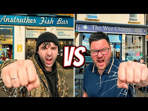 The Wee Chippy Vs Anstruther Fish Bar.. Best Fish & Chips in Scotland?