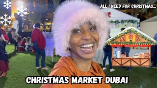 I went to a Christmas Market in Dubai and this is what happened !