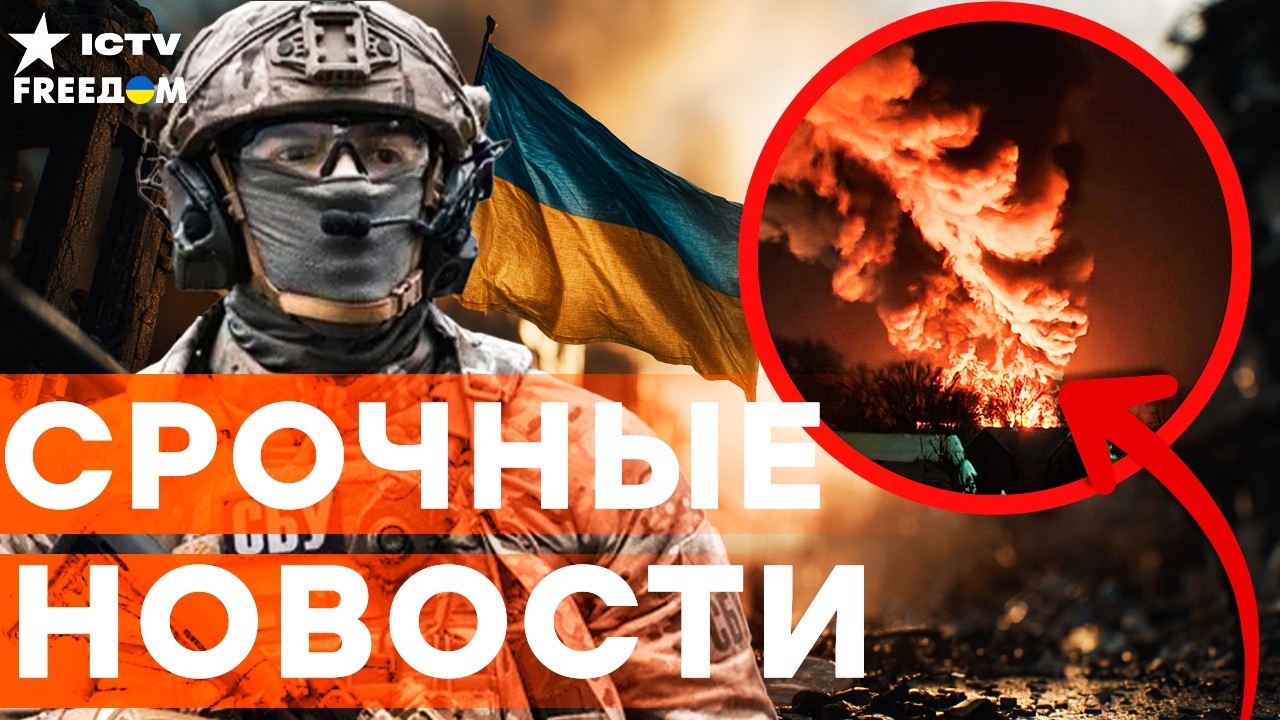 АДСКОЕ ПЛАМЯ в РОССИИ! НЕФТЕБАЗА РФ разлетелась В ЩЕПКИ! МОЩНЫЙ удар СБУ! | Ит?