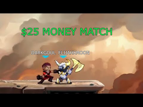 Darkgoul vs ELIJAHXMOON - $25 Money Match - Brawlhalla Show Match #132