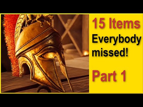 Assassins Creed Odyssey unique weapon locations - Part 1 - Best weapons and items everybody missed