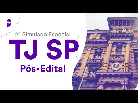 2º Simulado Especial TJ SP – Pós-Edital - Correção