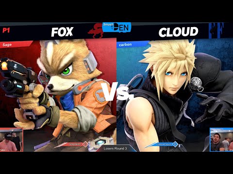 SmashDEN July: Losers Round 3 - SageSleet vs. CarbonCopies