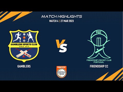 Match 4 - GAM vs FRD | Highlights | FanCode ECS Portugal, Santarem 2023 | ECS23.112