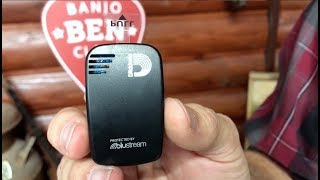 Video thumbnail for D'Addario's Humiditrak Bluetooth Humidity, Temps, and Impact Sensor! by Banjo Ben Clark