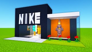 Minecraft Tutorial: How To Make A Nike Store &quot;Mini City 5&quot;