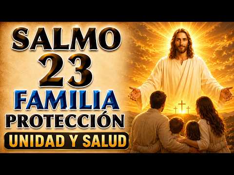 SALMO 23 ORACIÓN POR LA FAMILIA, PROTECCIÓN, UNIDAD Y SALUD
