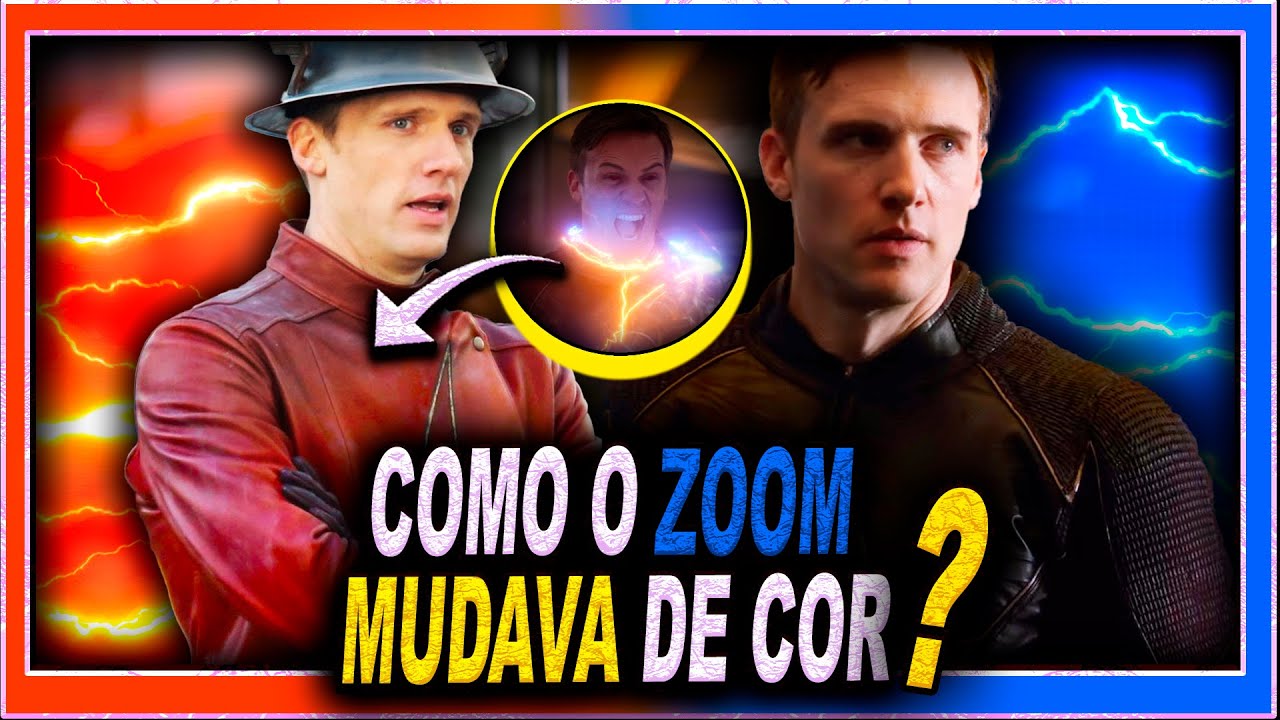 COMO O ZOOM CONSEGUIA TER DUAS CORES DE RAIOS AO MESMO TEMPO? EXPLICADO!! #theflash