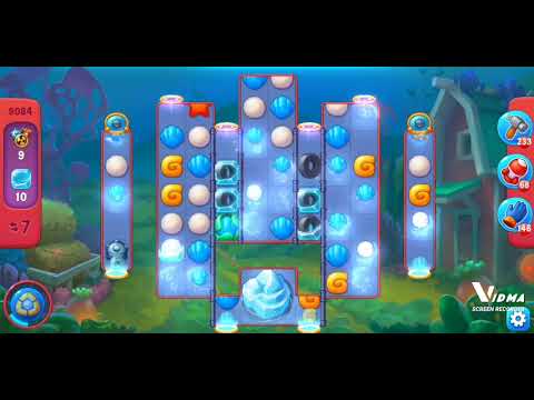 Fishdom. 9084 hard level no boosters and diamonds. 17 moves