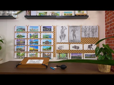 The world’s first painting of world tour series[4K]/Relaxing art/trailer