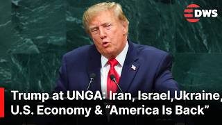 Trump at UNGA 2026: Iran, Israel, Ukraine, U.S. Economy & “America Is Back” | AC1E