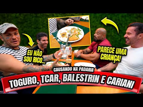 TOGURO, TCAR, BALESTRIN E CARIANI CAUSANDO NA PADARIA!
