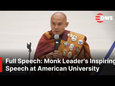 FULL SPEECH: Monk Leader at American University Shares Life-Changing Mindfulness Teachings | AK1E