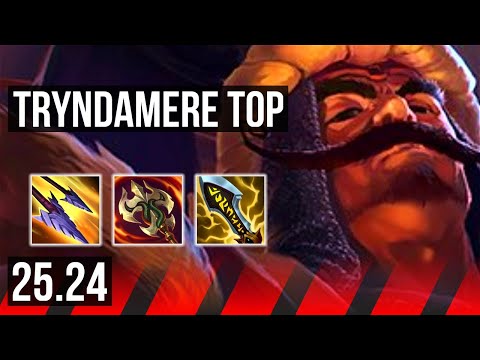 TRYNDAMERE vs GAREN (TOP) | EUW Master | 25.24