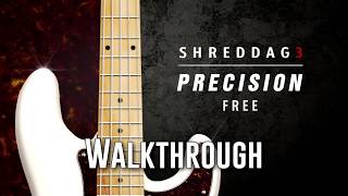 Video thumbnail for Shreddage 3 Precision FREE - Virtual Bass Instrument for Kontakt (Walkthrough) by Impact Soundworks LLC